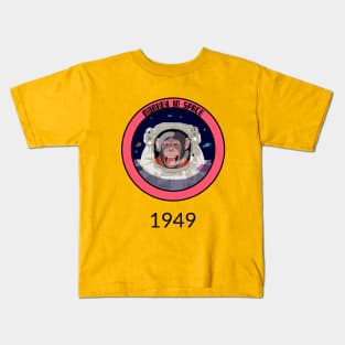 monkey in space Kids T-Shirt